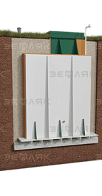 Погреб-Кессон Земляк 2500х2000 (муфта 133) – фото 5 | СТРОЭКОС